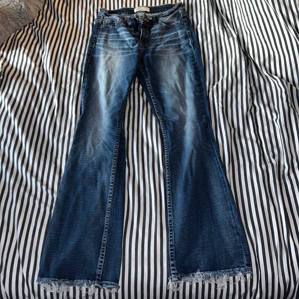 BKE bootcut jeans. 25 by 31 1/2